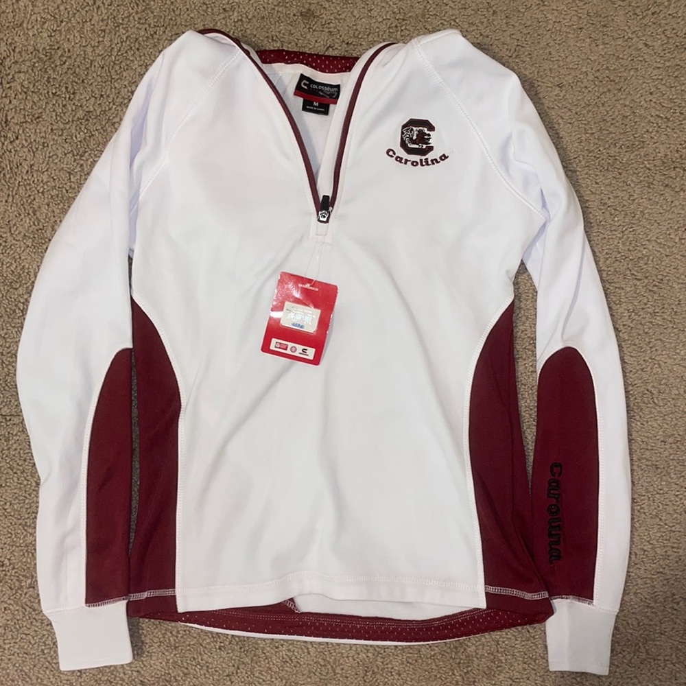 South Carolina Gamecocks quarter zip hoodie